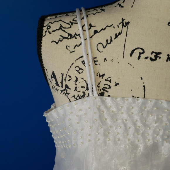 Peachy Kids  Pearlescent Formal Full LengthDress - Picture 7 of 8